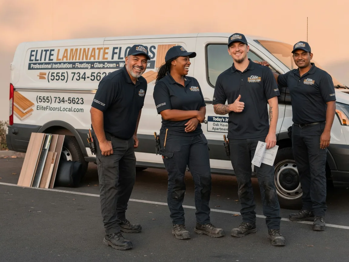 Laminate flooring installation company in Marine City, MI